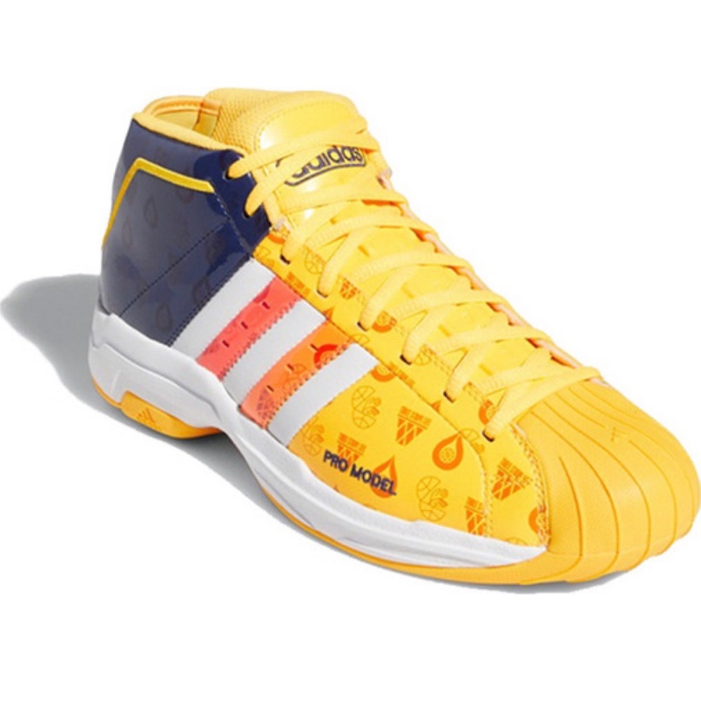Adidas Pro Model 2G FV8387 Orange Basketball Shoe